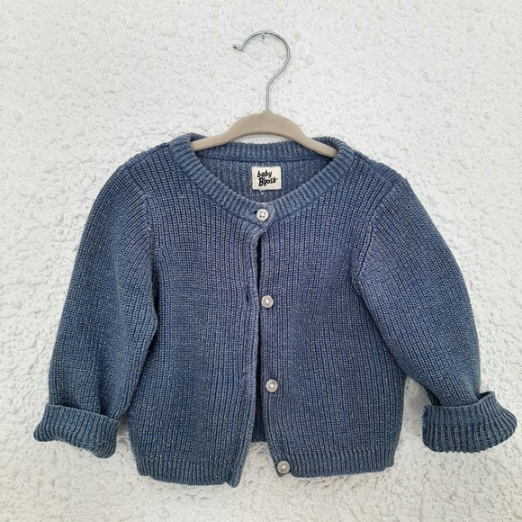 💙 Baby B'gosh Button-up Cardigan - Picture 1 of 7